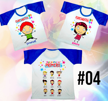 Remera para egresaditos de Jardin de Infantes