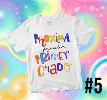 Remera para egresaditos de Jardin de Infantes