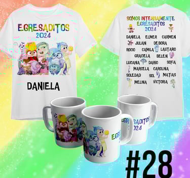 Remera para egresaditos de Jardin de Infantes