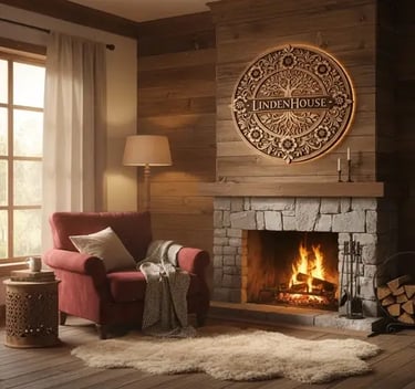 Drewniane mandale premium