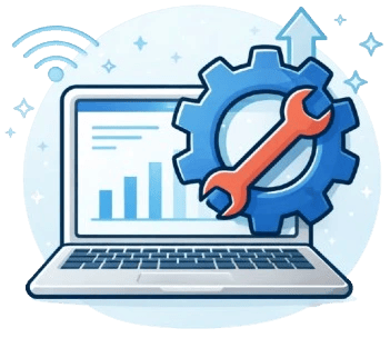 Nettoyage et optimisation PC par Montechinformatique : supprimez les fichiers inutiles et boostez la vitesse de votre ordi.