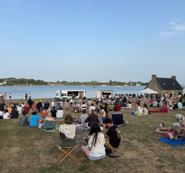 Les Simone à la mer, théâtre de verdure Saint Philibert