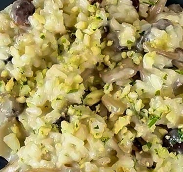 Recipe how to make risotto for lunch