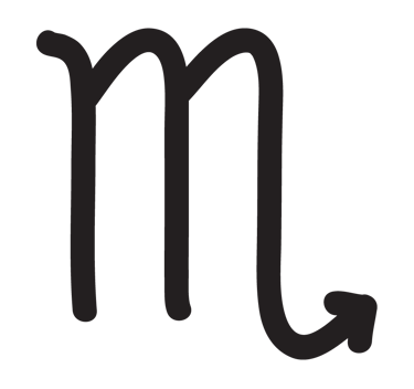 Scorpio symbol
