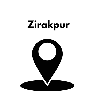 Zirakpur location pin