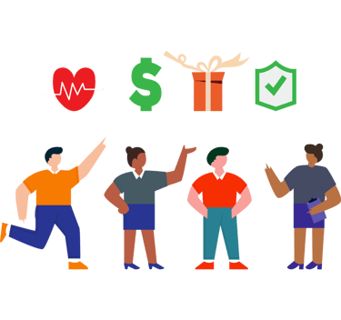 Representação de beneficios