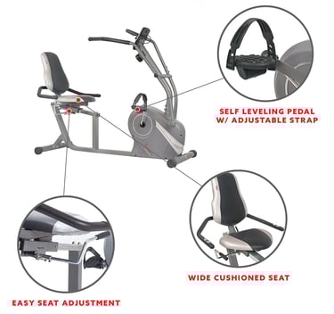 recumbent bike details