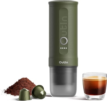 cafetera portátil cafetera para viajes cafetera outin