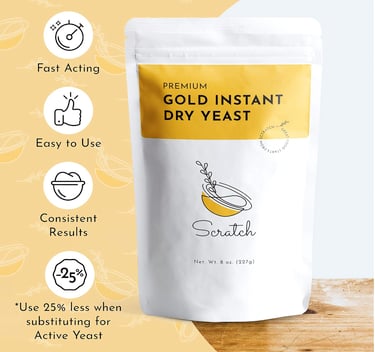 Scratch Golden Instant  Dry Yeast