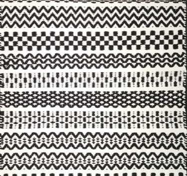 Handwoven Flatweave Rug made of 100% Wool