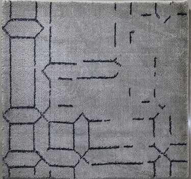 Handloom Rug made of 100% Bamboo Silk