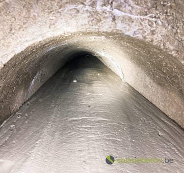 Injecties,opvullen piping riolen tunnel schuimbeton