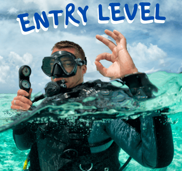Entry level PADI at Sandy Beach Dive Academy