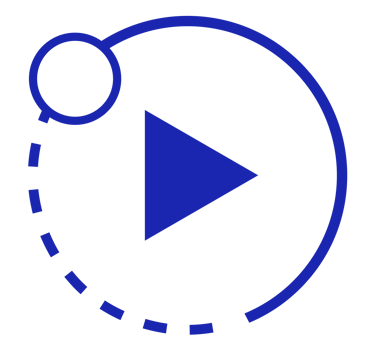 Design and Animation to grow - Play Animation Icon