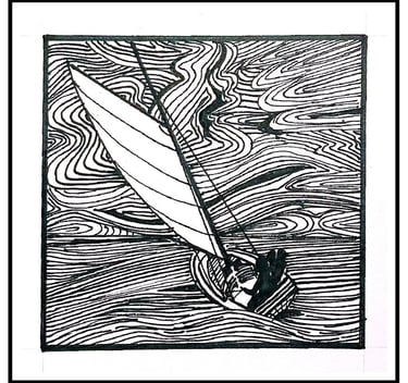 Sail Lines by Frances Neligan