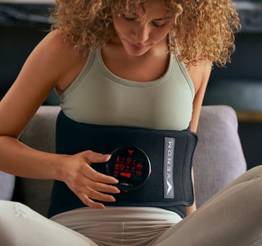 venom back heat massager 