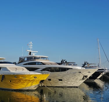 a large yacht inventory to view