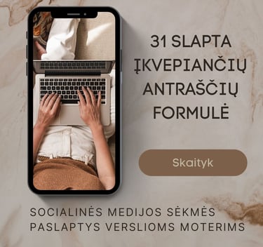 Gaukite pdf 31 SLAPTA ĮKVEPIANČIŲ ANTRAŠČIŲ FORMULĖ