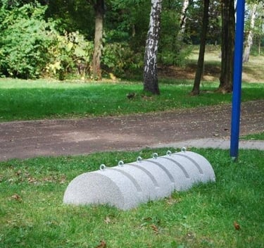 Betoniniai dviračių stovai