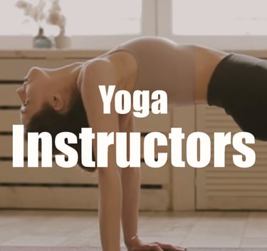 PG Yoga Instructors