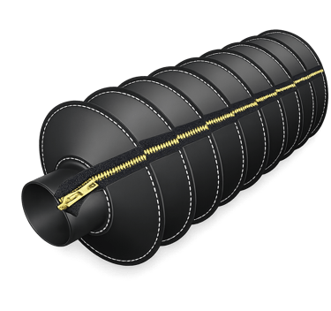 fabric rubber bellows