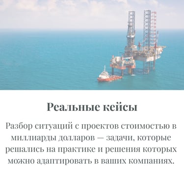 Кейсы по закупкам из проектов Сахалин и Арктики СПГ стоимостью в миллиарды долларов