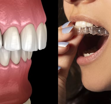 عيادة تركيب تقويم شفاف بالكويت