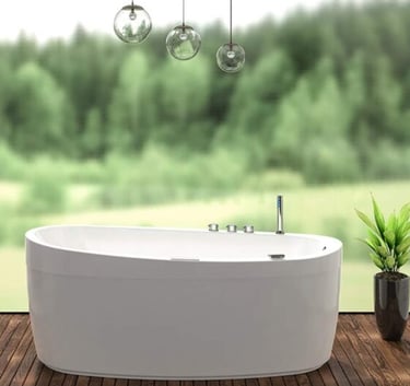 BAÑERA HIDROMASAJE ISLA FIRPLAK