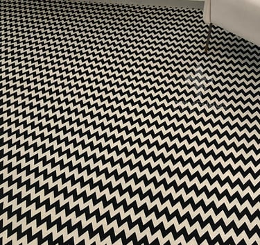 tapete sob medida geometrico