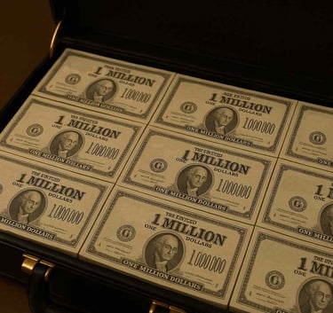 briefcase full of bonds
