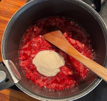 confit framboise litchi