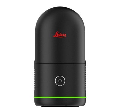 Leica BLK360: Compact 3D scanner for detailed spatial capture.