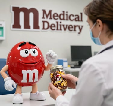 Professional food photography of a chef carefully plating a gourmet dish in a cozy, Scandinavian-style kitchen with matte forest green cabinetry.