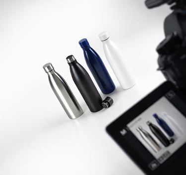 fotografia profissional de squeeze para e-commerce