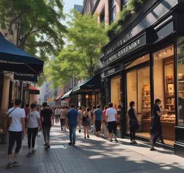 A graphic showing financial growth and success.