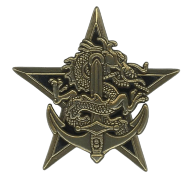 insigne etoile d'eclaireur jungle