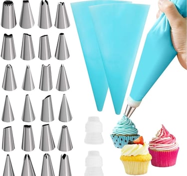 Saco de Confeitar com Bicos