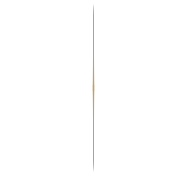 A vertical thin gold glowing line centered on a solid black background.