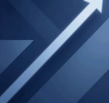 An abstract, professional background featuring geometric patterns suggesting financial growth and security, using #0F1A2C and #1E3A5F colors.