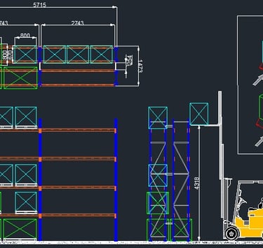 Diseño de racks industriales