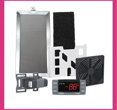 DEK indoor roof mounted air conditioner accessories