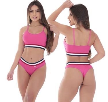biquine Conjunto Top