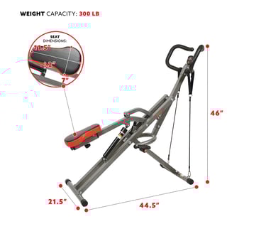 row and ride exercise machine