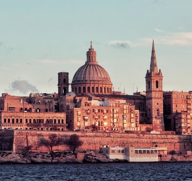 Valletta overview - Valletta Walking Tour