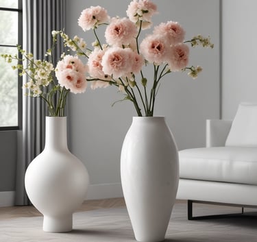 Sleek, modern gadgets displayed on a clean, light surface with black accents.