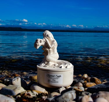 Mermaid Candle by Rangliciene