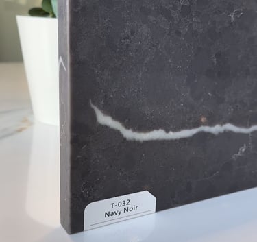 plancha gris grafito con vetas blancas