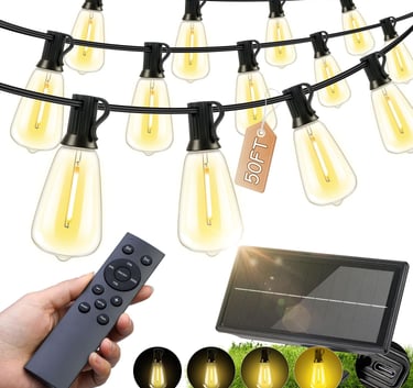 solar string lights