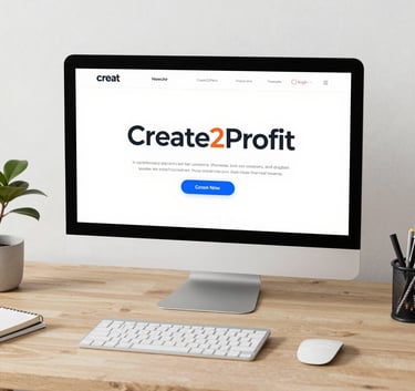 A minimalist, modern workspace with a sleek laptop and a notebook on a marble desk, featuring a clean color palette of teal #476A6B and soft whites #F8FBFB, symbolizing strategic planning.