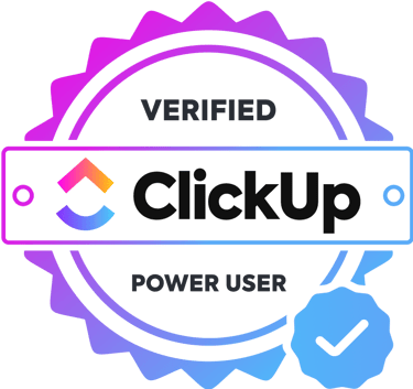 ClickUp Verified Power User